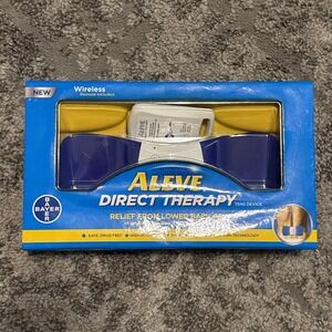 Bayer ALEVE Direct Therapy Tens Device Wireless Lower Back Pain Relief SEALED